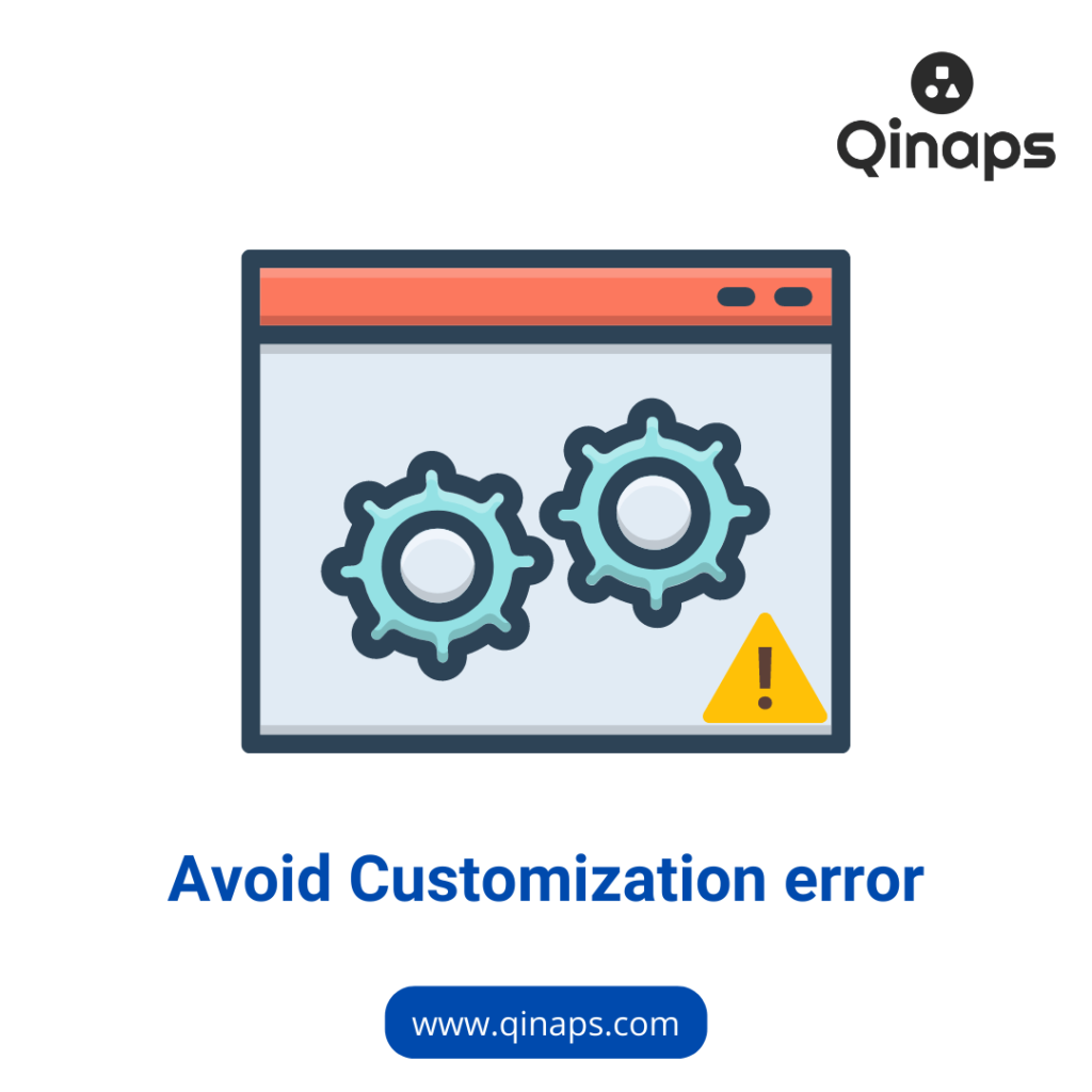 avoid customization error